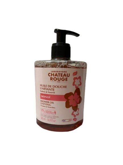 CHATEAU ROUGE HUILE DOUCHE UNIFIANTE  MONOÏ 500ml